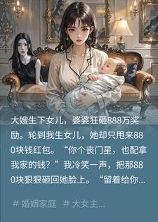 大嫂生女奖888万我只奖880？曝光野种亲爹，婆婆吓傻了封面