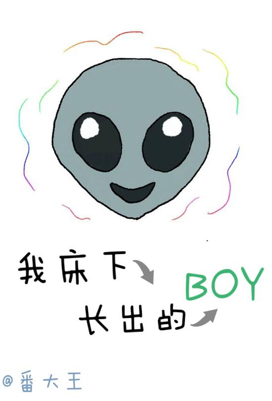 我床下长出的boy封面