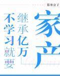 不学习就要继承亿万家产封面