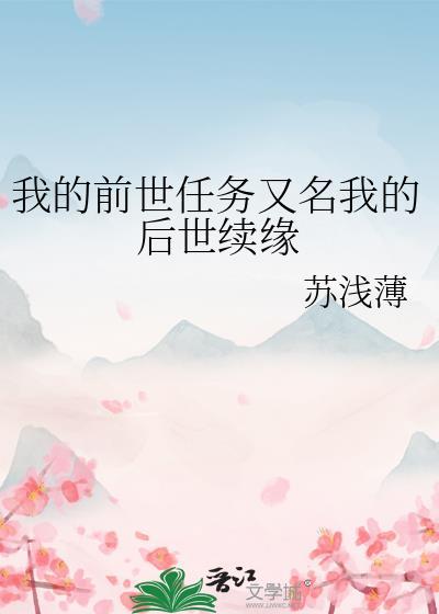 我的前世任务又名我的后世续缘封面
