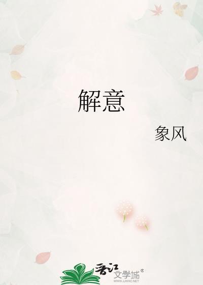 解意封面