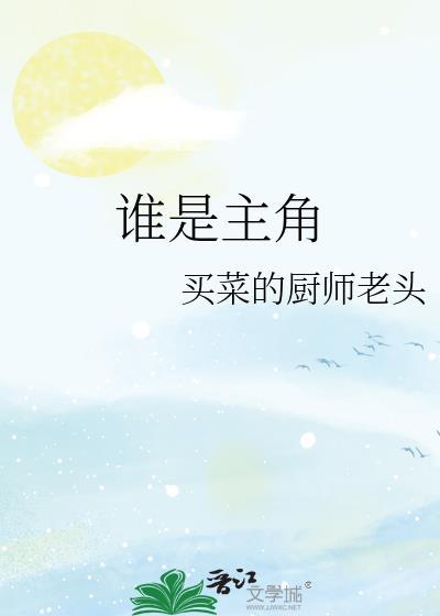 谁是主角封面