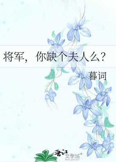 将军,你缺个夫人么封面