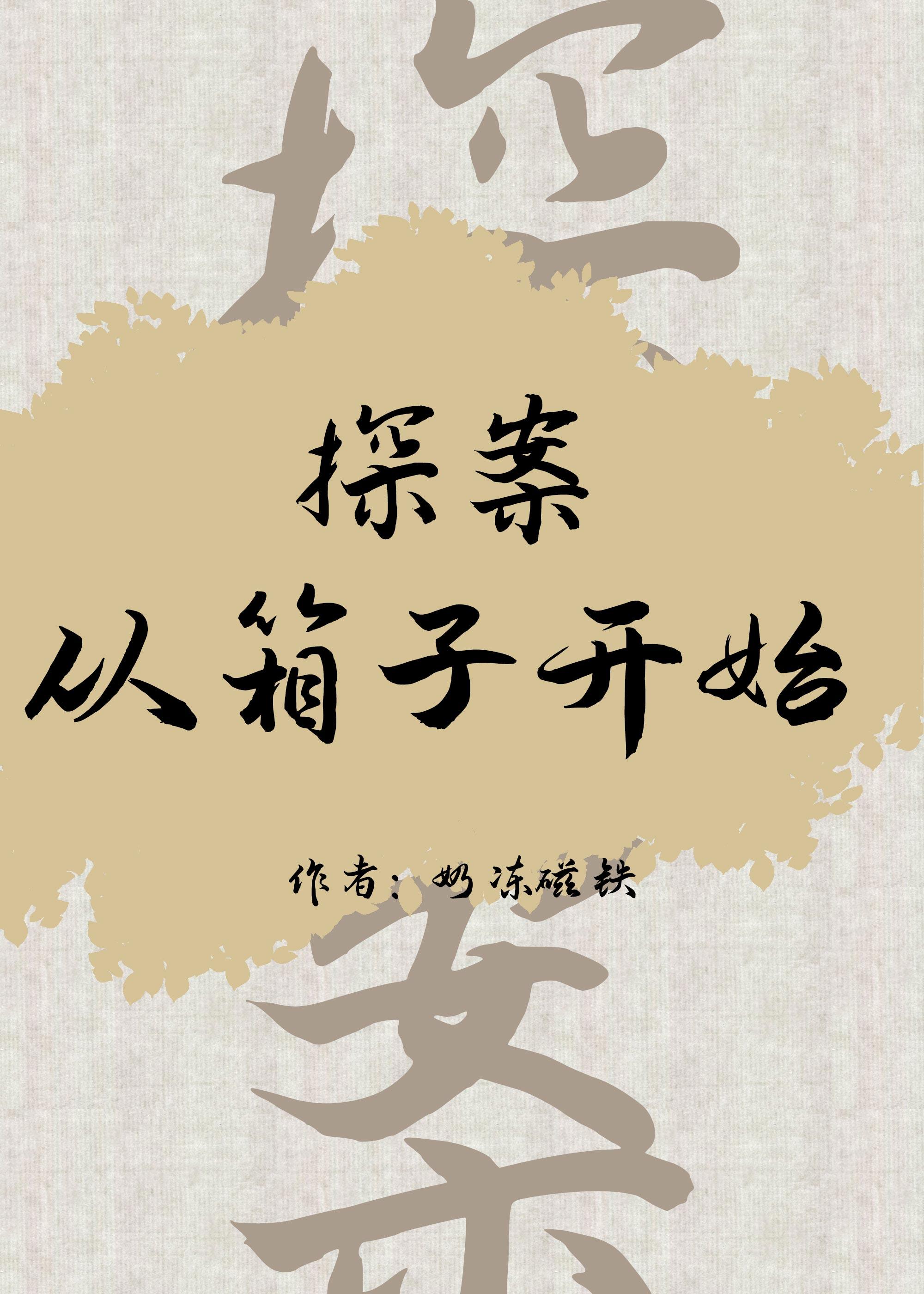 探案从箱子开始封面