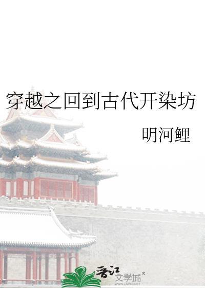 穿越之回到古代开染坊封面