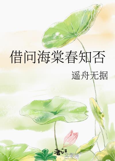 借问海棠春知否封面