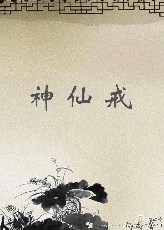 神仙戒封面